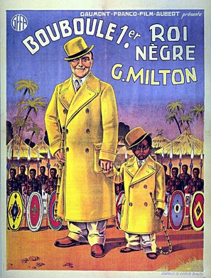 Bouboule 1er, roi n&egrave;gre - Belgian Movie Poster (thumbnail)