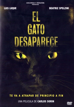 El gato desaparece - Argentinian DVD movie cover (thumbnail)
