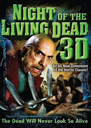 Night of the Living Dead 3D - DVD movie cover (thumbnail)