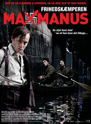 Max Manus - Danish Movie Poster (thumbnail)