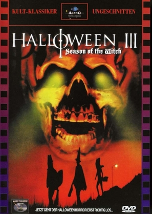 Halloween III: Season of the Witch - German DVD movie cover (thumbnail)
