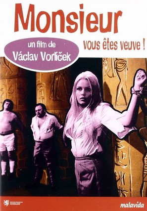 Pane, vy jste vdova! - French DVD movie cover (thumbnail)