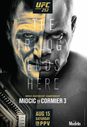 UFC 252: Miocic vs. Cormier 3 - Movie Poster (thumbnail)