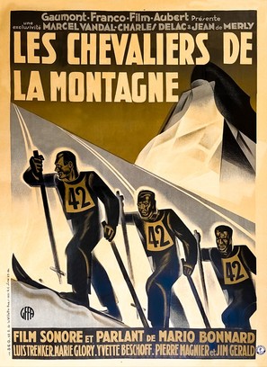 Les chevaliers de la montagne - French Movie Poster (thumbnail)