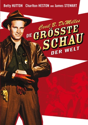 The Greatest Show on Earth - German DVD movie cover (thumbnail)