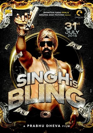 Singh Is Bling - Indian Movie Poster (thumbnail)