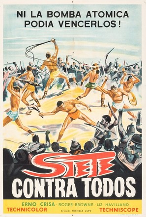 Sette contro tutti - Argentinian Movie Poster (thumbnail)