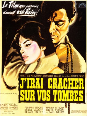 J&#039;irai cracher sur vos tombes - French Movie Poster (thumbnail)