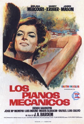 Los pianos mec&aacute;nicos - Spanish Movie Poster (thumbnail)