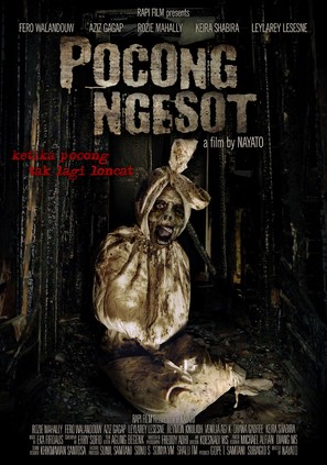 Pocong ngesot - Indonesian Movie Poster (thumbnail)