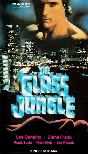 The Glass Jungle - German VHS movie cover (thumbnail)