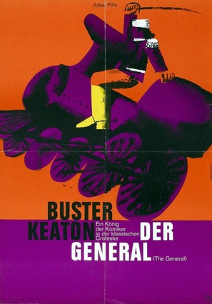 The General - German Movie Poster (thumbnail)