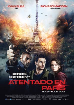 Bastille Day - Mexican Movie Poster (thumbnail)