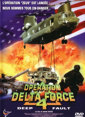 Operation Delta Force 4: Deep Fault - French DVD movie cover (thumbnail)