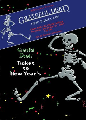 Grateful Dead: Ticket to New Year&#039;s Eve Concert - Movie Poster (thumbnail)