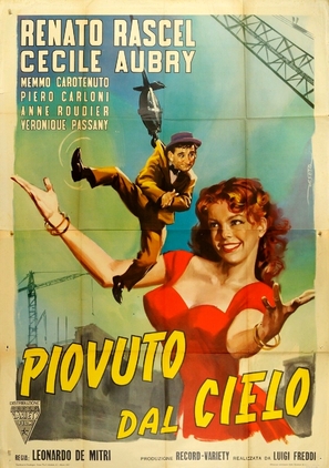 Piovuto dal cielo - Italian Movie Poster (thumbnail)