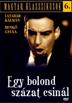 Egy bolond sz&aacute;zat csin&aacute;l - Hungarian Movie Cover (thumbnail)