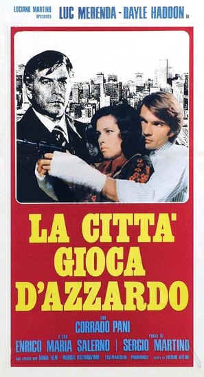 La citt&agrave; gioca d&#039;azzardo - Italian Movie Poster (thumbnail)