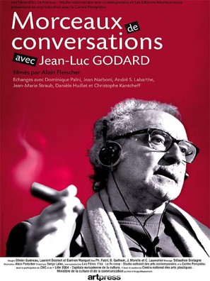 Morceaux de conversations avec Jean-Luc Godard - French Movie Poster (thumbnail)