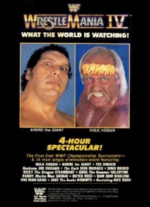WrestleMania IV - Movie Poster (thumbnail)