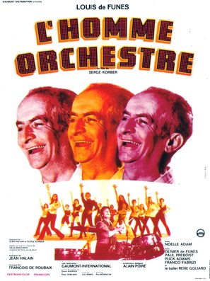 L&#039;homme orchestre - French Movie Poster (thumbnail)