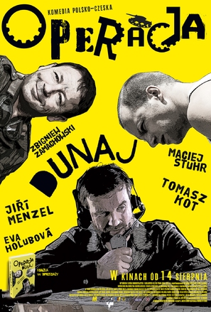 Operace Dunaj - Polish Movie Poster (thumbnail)