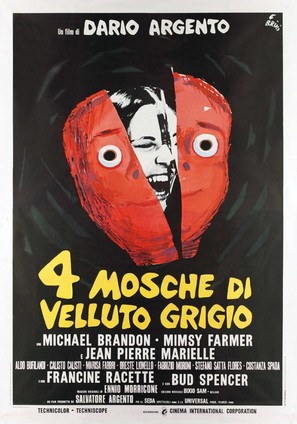 4 mosche di velluto grigio - Italian Movie Poster (thumbnail)