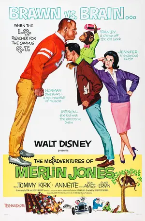 The Misadventures of Merlin Jones Poster