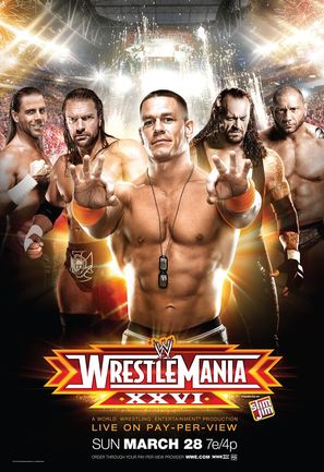 WWE WrestleMania XXVI - Movie Poster (thumbnail)