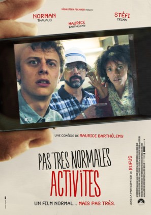 Pas tr&egrave;s normales activit&eacute;s - French Movie Poster (thumbnail)
