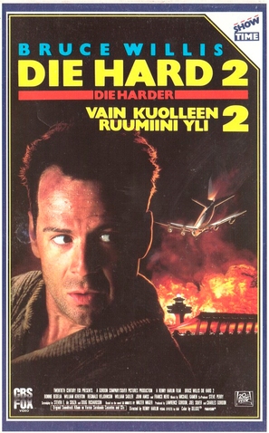 Die Hard 2 - Finnish VHS movie cover (thumbnail)