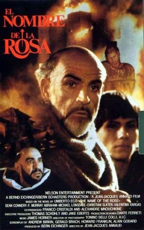 The Name of the Rose - Spanish Movie Poster (thumbnail)
