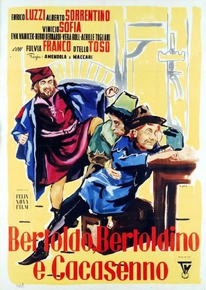 Bertoldo, Bertoldino e Cacasenno - Italian Movie Poster (thumbnail)