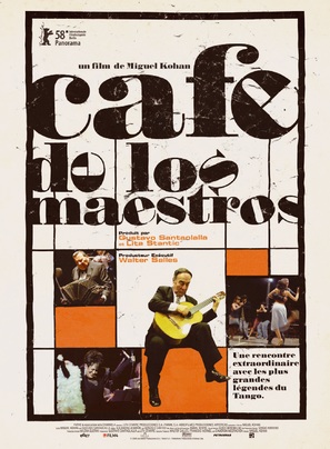 Cafe de los maestros - French Movie Poster (thumbnail)