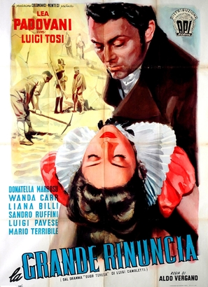 La grande rinuncia - Italian Movie Poster (thumbnail)
