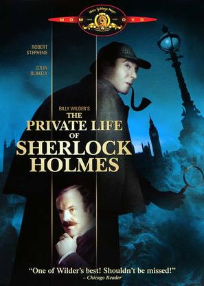 The Private Life of Sherlock Holmes - DVD movie cover (thumbnail)