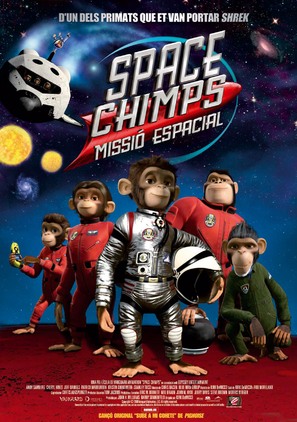 Space Chimps - Spanish Movie Poster (thumbnail)