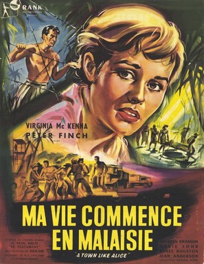 A Town Like Alice - French Movie Poster (thumbnail)