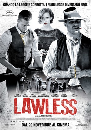 Lawless - Italian Movie Poster (thumbnail)