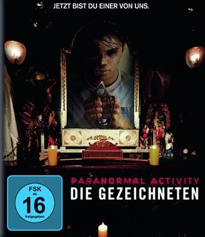 Paranormal Activity: The Marked Ones - German Blu-Ray movie cover (thumbnail)