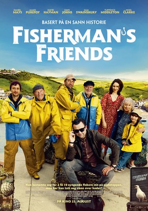 Fisherman&#039;s Friends - Danish Movie Poster (thumbnail)