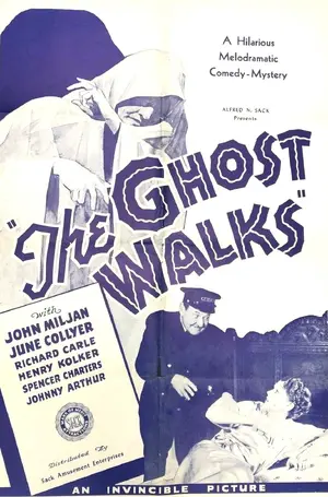 The Ghost Walks Poster