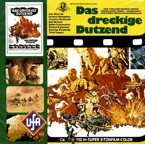 The Dirty Dozen - German Movie Cover (thumbnail)