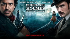 Sherlock Holmes: A Game of Shadows - Argentinian Movie Poster (thumbnail)