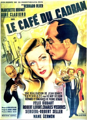 Le caf&eacute; du cadran - French Movie Poster (thumbnail)