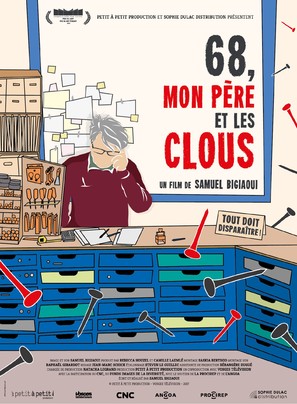 68, mon p&egrave;re et les clous - French Movie Poster (thumbnail)