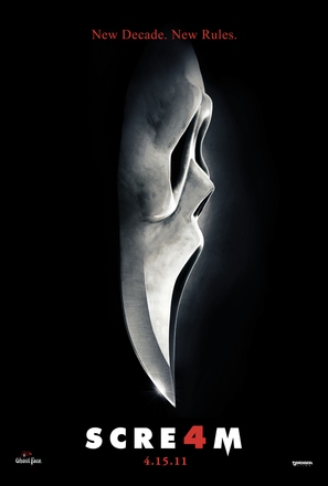 Scream 4 - Theatrical movie poster (thumbnail)