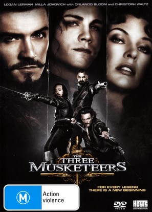 The Three Musketeers - Australian Movie Cover (thumbnail)