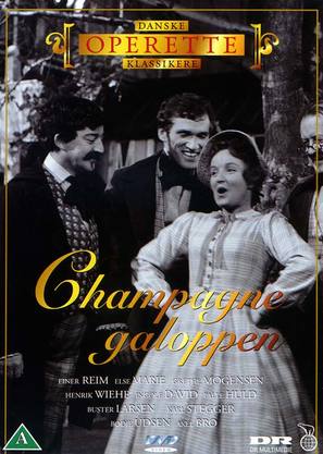Champagne galoppen - Danish DVD movie cover (thumbnail)