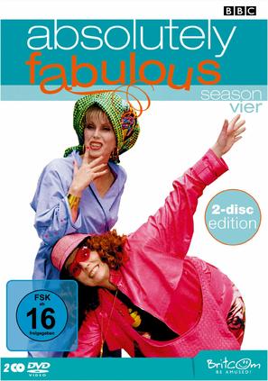 &quot;Absolutely Fabulous&quot; - German DVD movie cover (thumbnail)